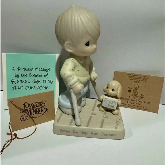 Precious Moments Collectible “Blessed are those that overcome”. - Picture 2 of 4